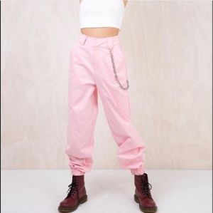 NWT- I.AM.GIA Cobain track pants in pink
